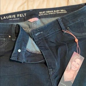 NWT Laurie Felt Silky Denim Baby Bell Jeans